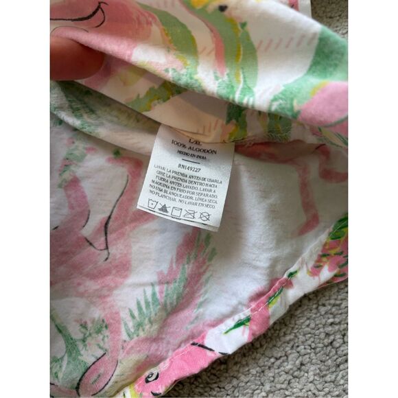 8 Oak Lane Women's Monkeys Long Sleeve Cotton Shorts Set, L/XL $89 - Picture 8 of 8